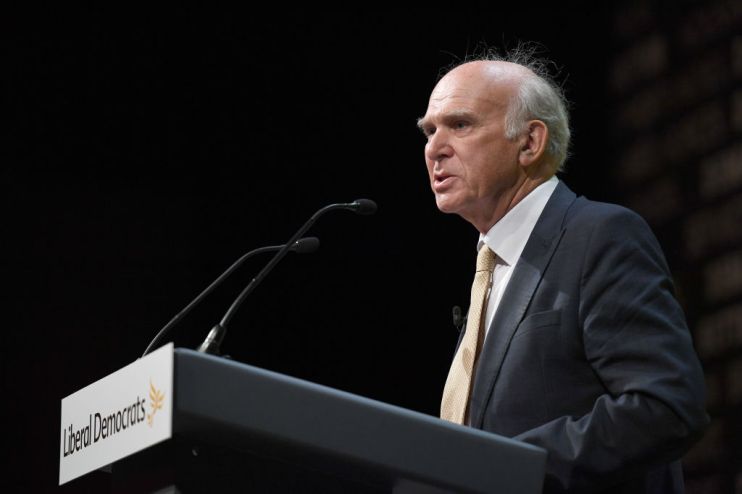 Sir Vince Cable calls Royal Mail share slump &lsquo;vindicating&rsquo;