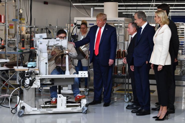 President Donald Trump's trade wars have shaken US manufacturing in 2019