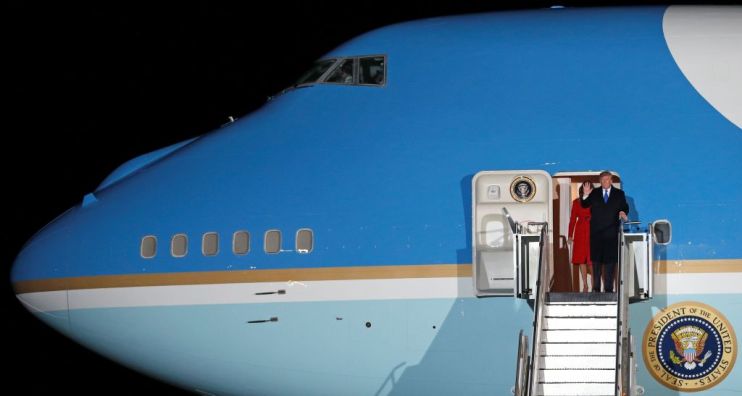 Donald Trump is under pressure to say whether the NHS is on the table in trade talks