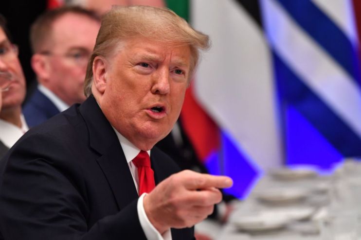 Donald Trump pulls out of Nato press conference after the Buckingham Palace video