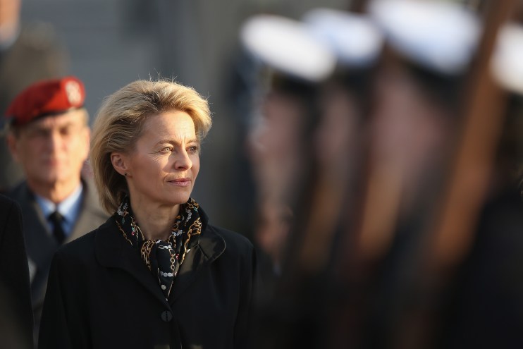 Von der Leyen said it may be sensible to take stock mid-way through next year