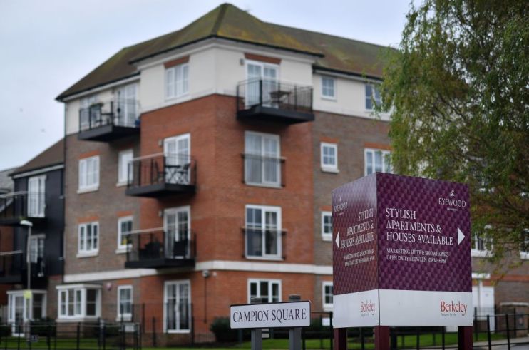 Housebuilder Berkeley sees profit slump nearly a third in first half