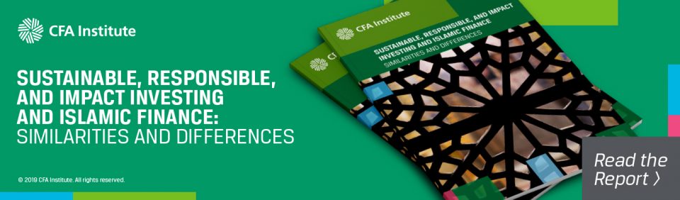 SRI and Islamic Finance report by CFA Institute
