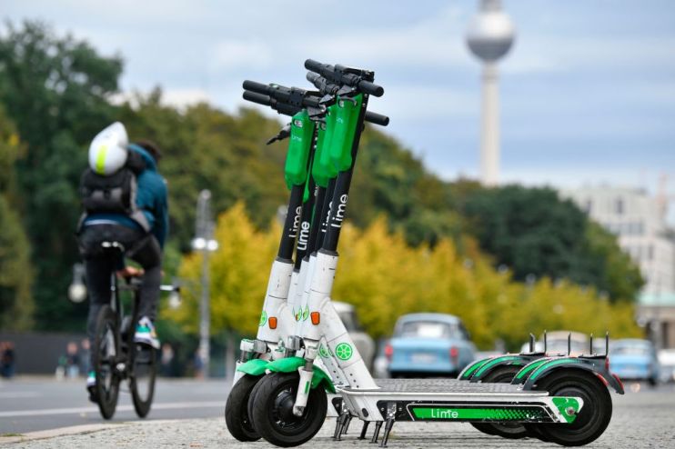 GERMANY-TRAFFIC-ESCOOTER