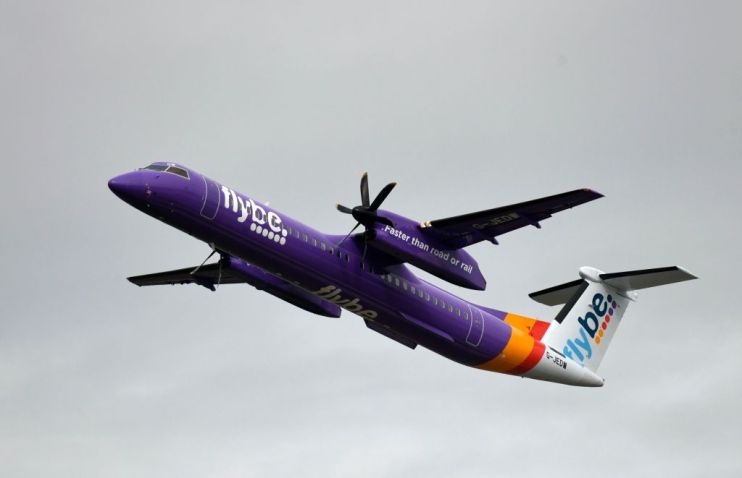 Flybe operates nearly 200 routes in Britain and Europe