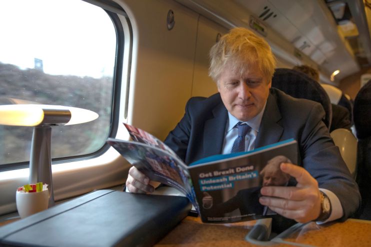 Boris Johnson faces a stark decision on the future of the HS2 rail line