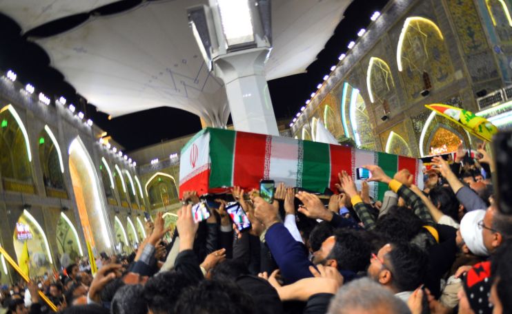 IRAQ-IRAN-US-POLITICS-UNREST-FUNERAL