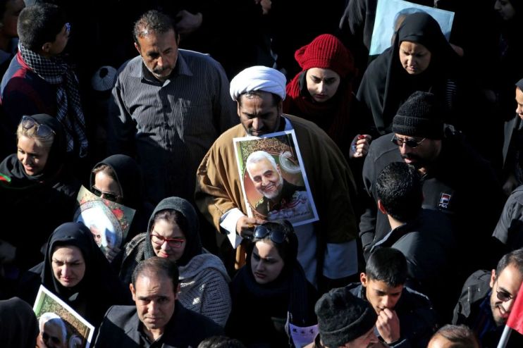 IRAN-IRAQ-US-UNREST