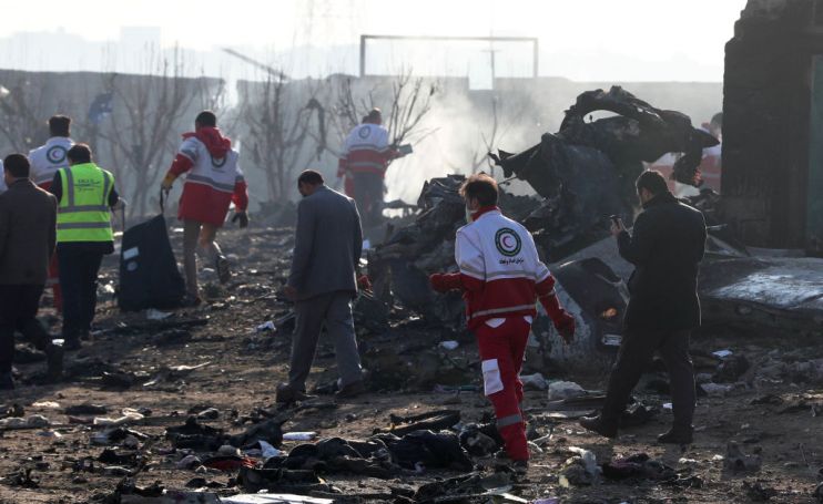 iran plane crash Ukraine black box