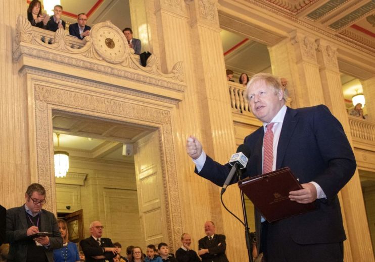 BRITAIN-NIRELAND-IRELAND-POLITICS-DIPLOMACY