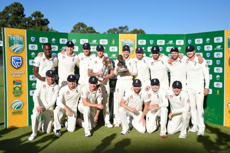 England team line-up