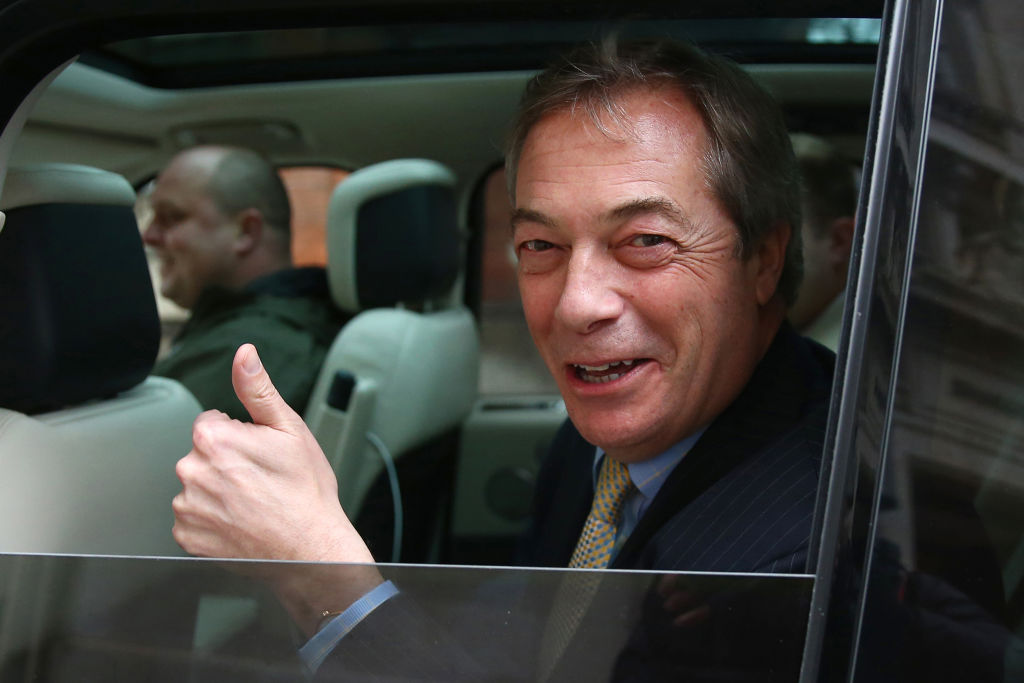 Nigel Farage will host a Leave Means Leave Brexit Day party in Parliament Square