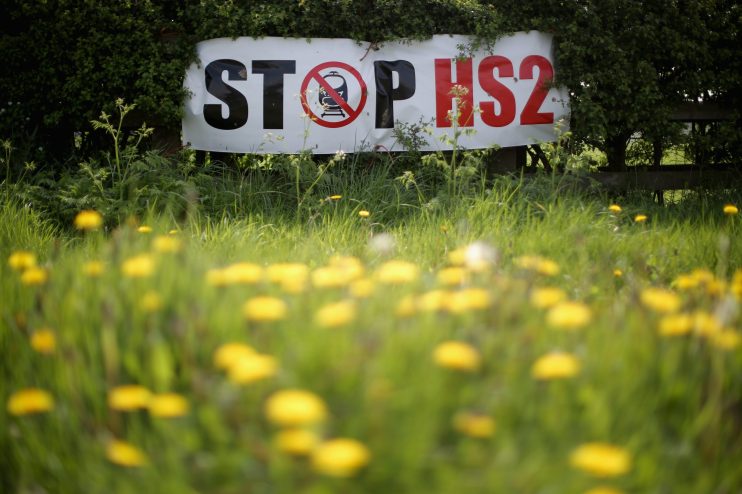 Only six months ago, the government was still claiming HS2 would cost just &pound;56bn