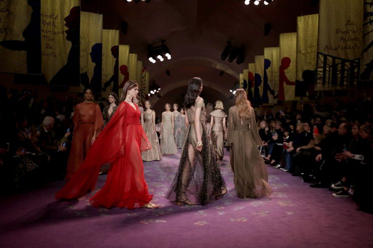 Dior Haute Couture S/S 2020 finale LVMH
