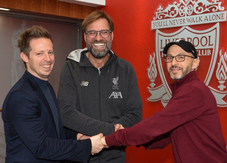 Michael Edwards and Jurgen Klopp