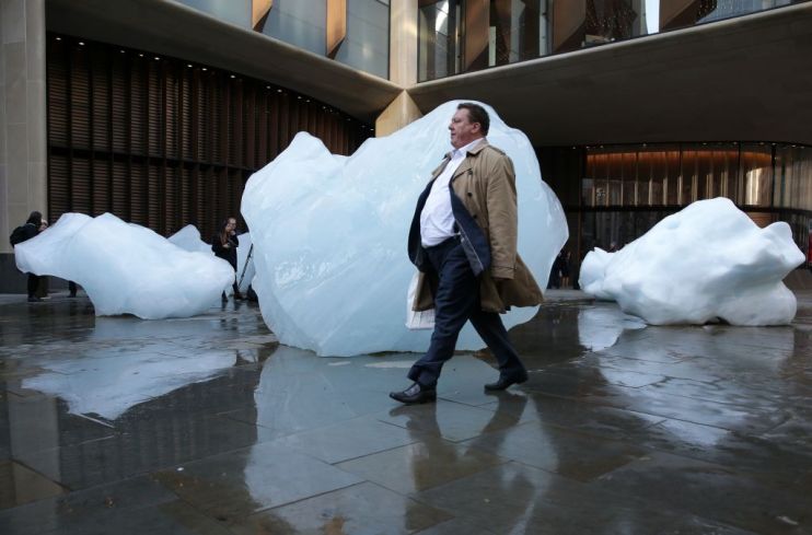 BRITAIN-ART-CLIMATE