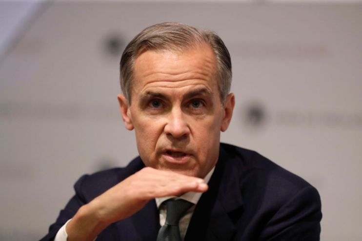 Mark Carney says global supply chains are tightening in response to the coronavirus outbreak