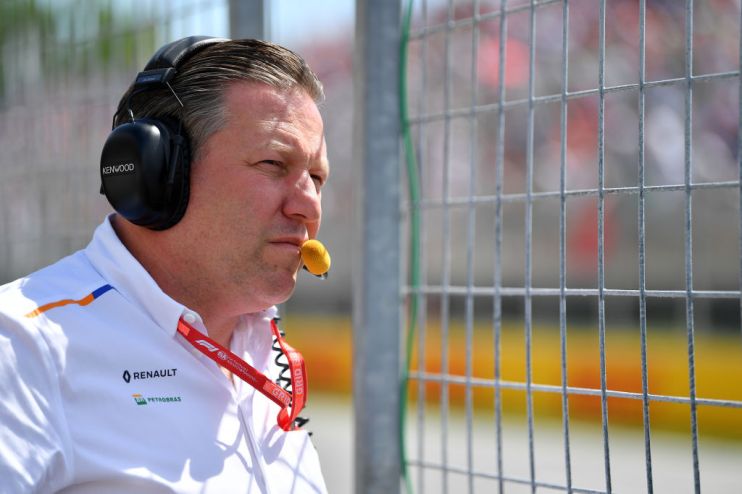 McLaren CEO Zak Brown
