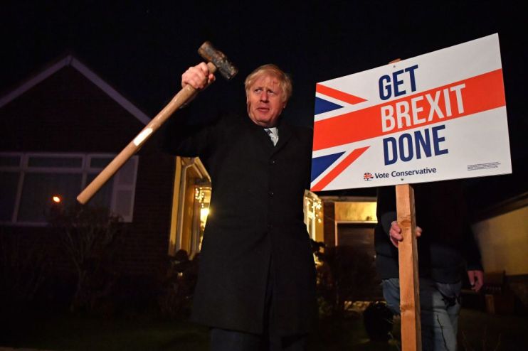 Boris Johnson is set to warn of a hard Brexit if the UK does not get its way in EU trade talks