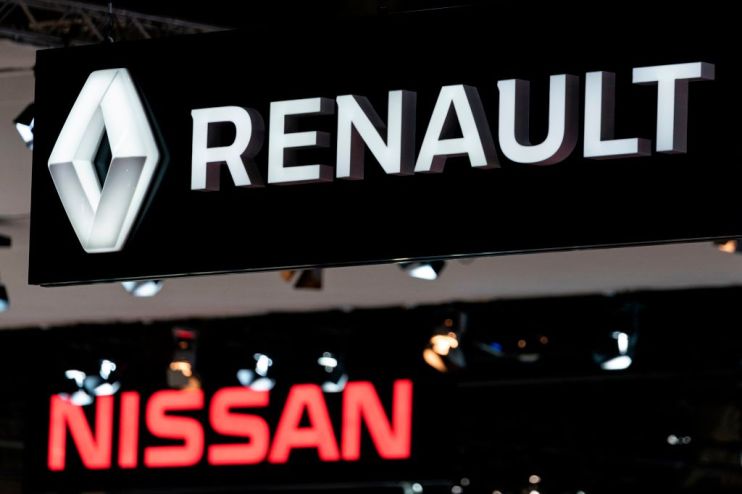 Renault shares fell this morning after credit agency Moody's cut its rating for the embattled carmaker's debt to junk after last week's poor full-year results.