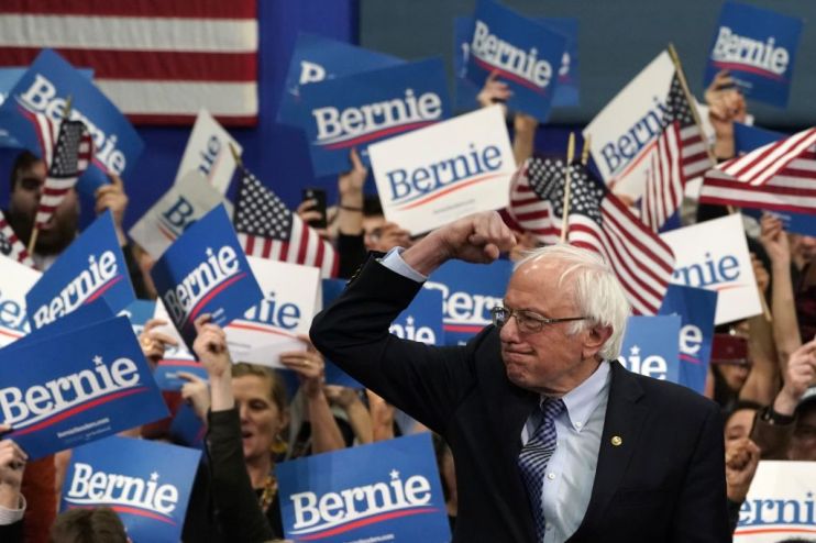 Democratic hopeful Bernie Sanders won Tuesday's New Hampshire primary
