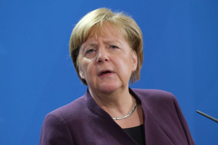 Austrian Chancellor Kurz Meets With Angela Merkel In Berlin