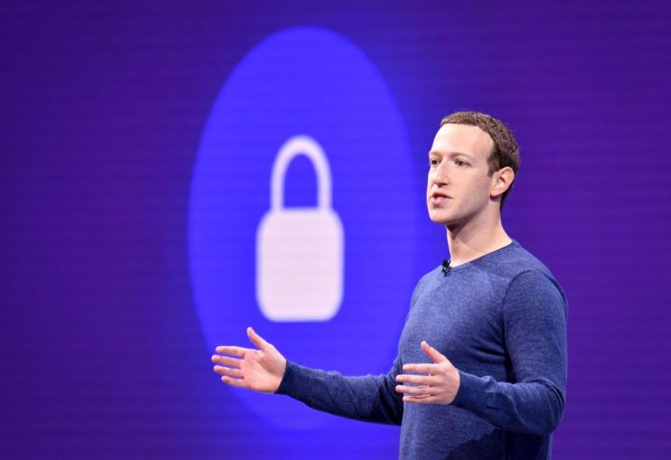 Facebook boss Mark Zuckerberg