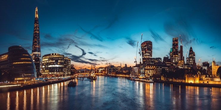 London city skyline