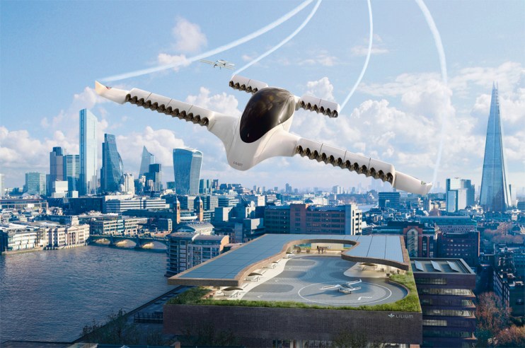 The Lilium Jet &mdash; one of many concepts for a driverless taxi