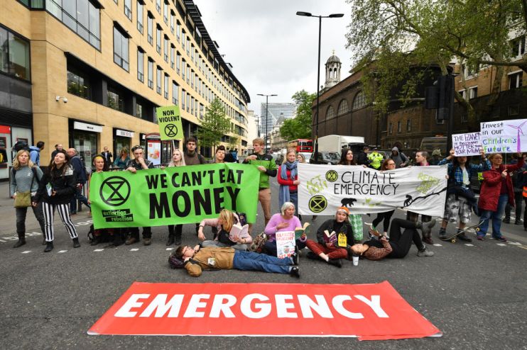 Extinction Rebellion Hold Final March Ahead Of Leaving London