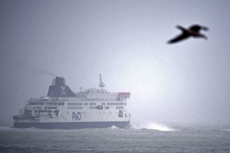 BRITAIN-WEATHER-STORM DENNIS