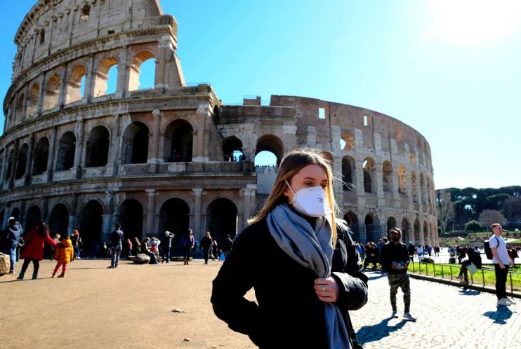 A sunny day in Rome &ndash; but the outlook for Italy remains clouded.