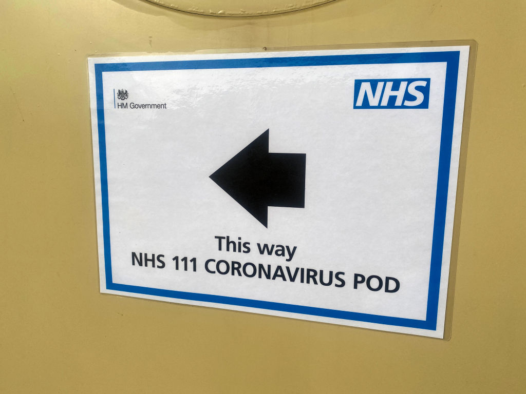 Coronavirus isolation pods have been installed at Dorset County Hospital