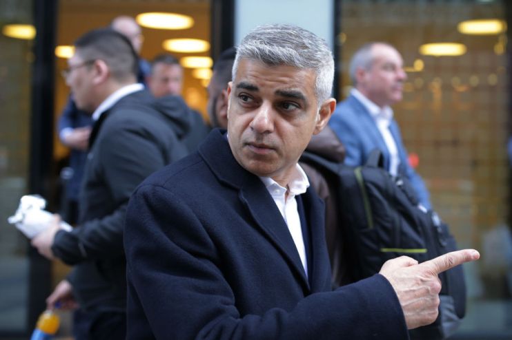 Sadiq Khan At The Department Of Health