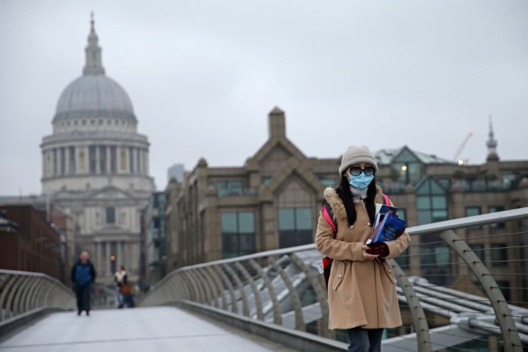 BRITAIN-HEALTH-VIRUS