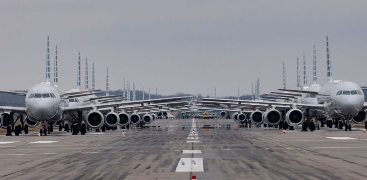 The US&rsquo; biggest carrier American Airlines will ask for $12bn (&pound;9.7bn) in government aid in order to prevent it from making any pay cuts or laying off staff over the next six months.