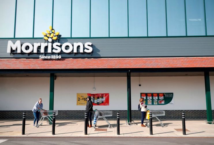 coronavirus supermarket