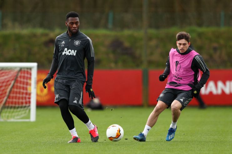 Manchester United Training Session And Press Conference