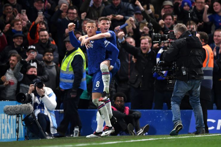 Ross Barkley and Billy Gilmour