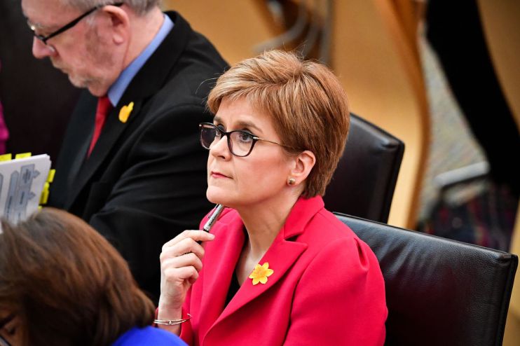 Nicola Sturgeon Takes First Minister's Questions