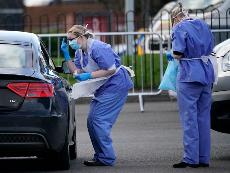 Drive-Through Coronavirus Test Site Established In Wolverhampton