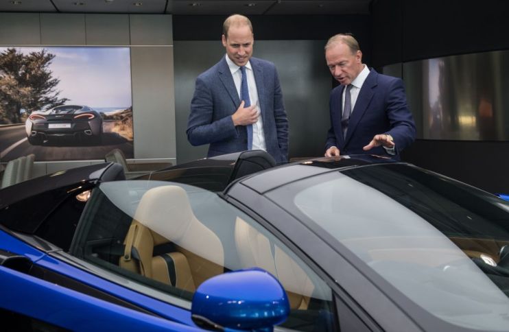 BRITAIN-ROYALS-MOTOR-MANUFACTURING
