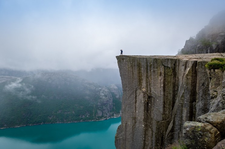 Cliff edge