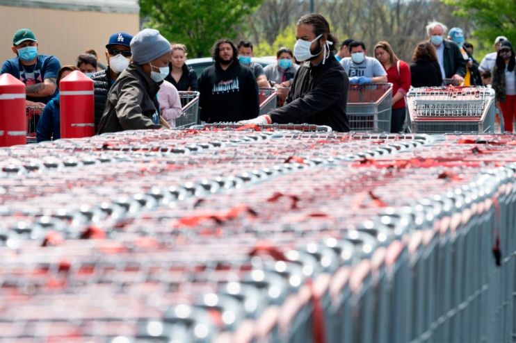 US consumer prices fell by the largest amount in five years in March due to the impact of coronavirus, with further decreases expected as the virus squeezes demand for goods and services.