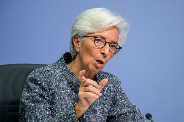Christine Lagarde European Central Bank ECB coronavirus interest rates