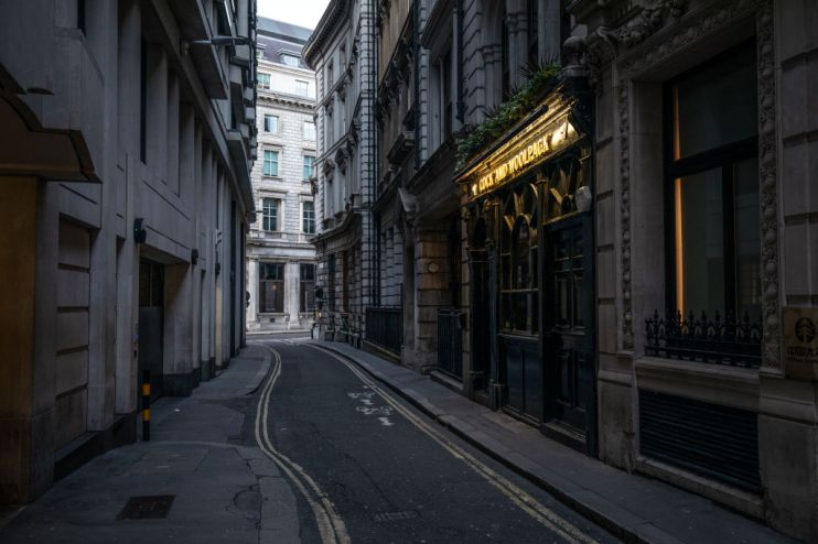 Landmarks Are Eerily Quiet As People Heed Warnings Not To Congregate Due To Coronavirus