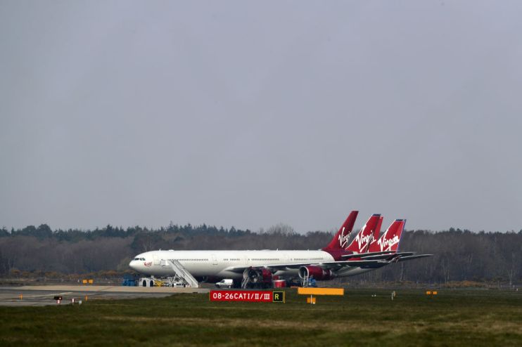 Several members of the UK aviation sector are lobbying the government to support Virgin Atlantic with financial aid through the coronavirus crisis, Sky News reported today.