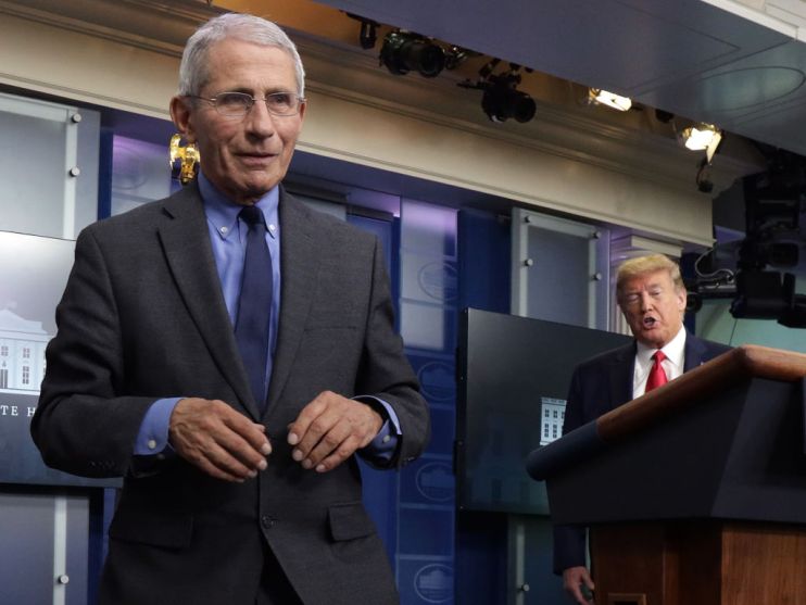 The US&rsquo; top disease adviser has poured cold water on president Donald Trump&rsquo;s hopes of restarting the country&rsquo;s economy on 1 May, describing the target date as &ldquo;overly optimistic&rdquo;.