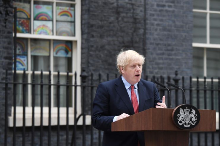 Prime Minister Returns To Downing Street After Suffering With Covid-19