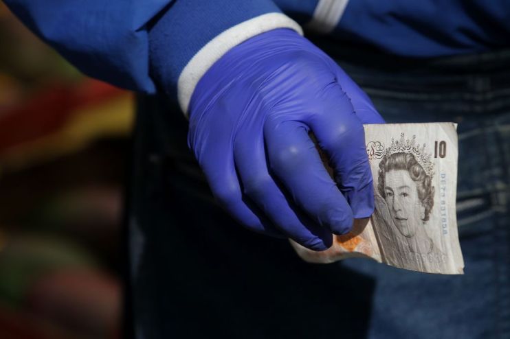 Pound slides against the dollar amid coronavirus recession